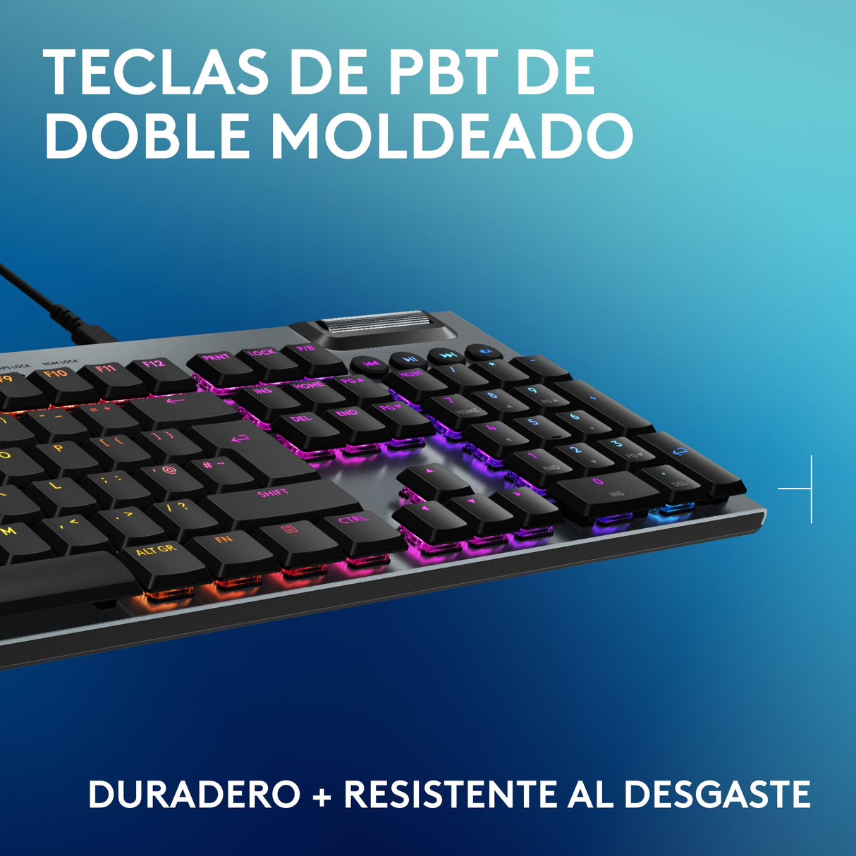 EAN 5099206124639 - Logitech G G915 X teclado Juego USB QWERTY Español Negro imagen 7