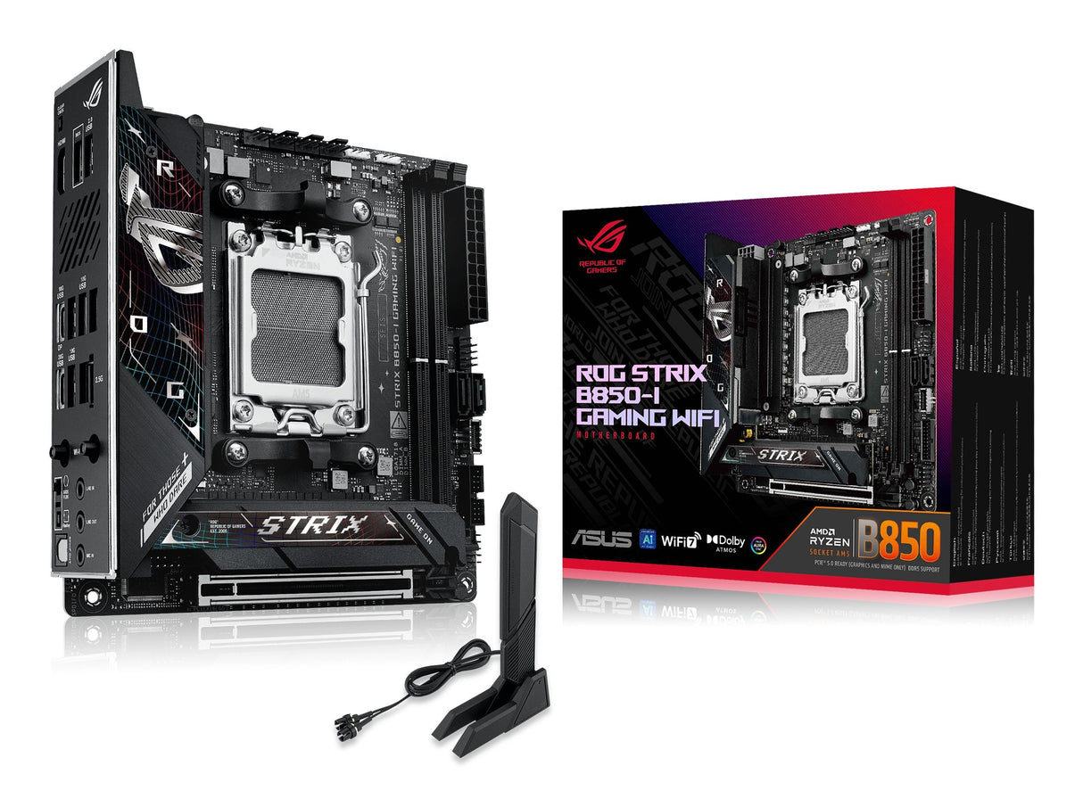 EAN 4711387823620 - ASUS ROG STRIX B850-I GAMING WIFI AMD B850 Zócalo AM5 mini ITX imagen 1