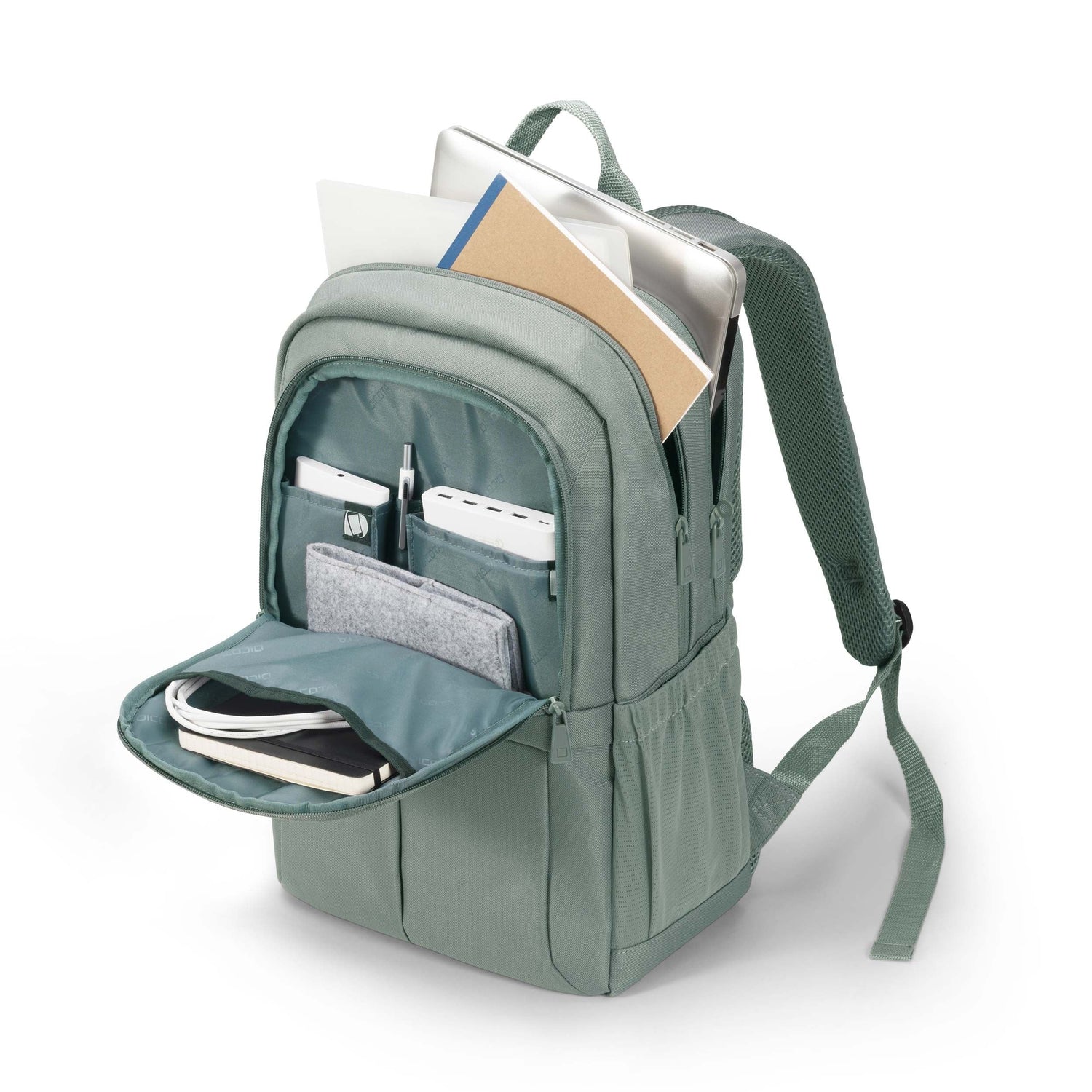 Mochila Dicota Eco Backpack Scale 13-15.6 Grey