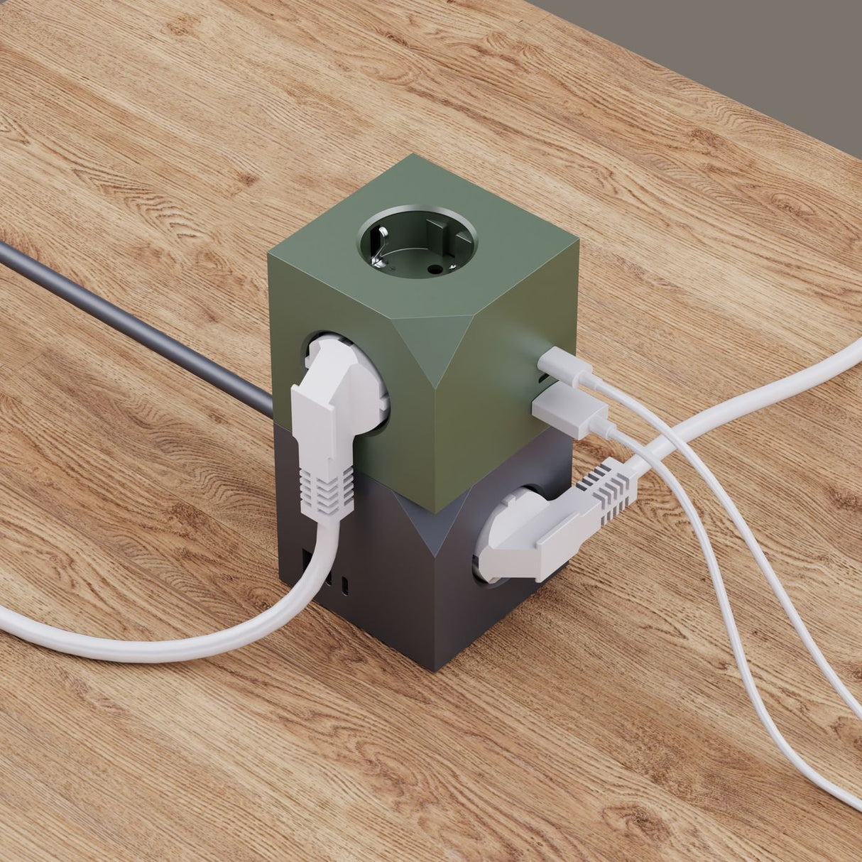 EAN 5715063506486 - Microconnect MC-CUBE015USBMAGNETIC base múltiple 1,5 m 3 salidas AC Gris imagen 4