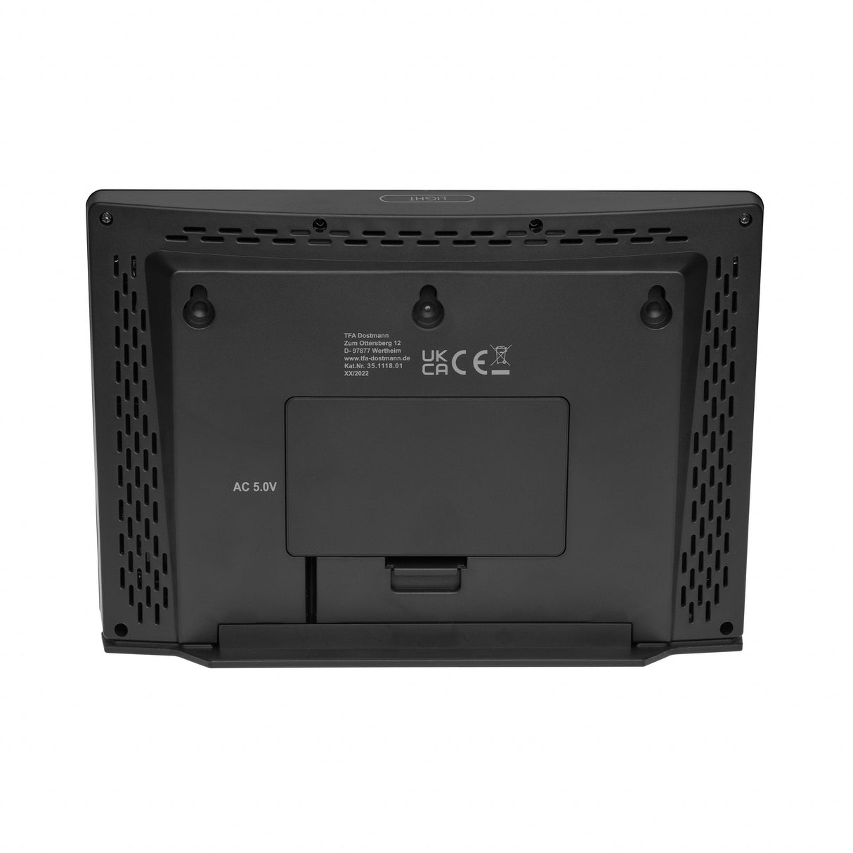 Tfa 35.1118.01 Estación Meteorológica Radio Season Negra