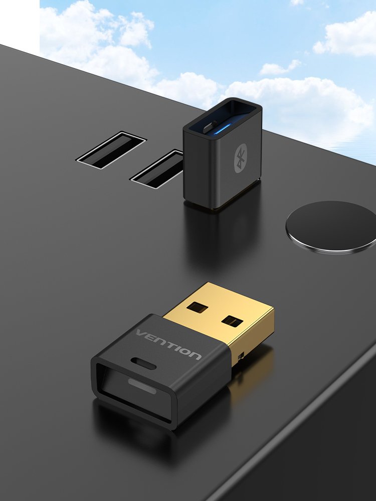 Transmisor Y Receptor Usb Mp3 Bluetooth Vention Nafb0