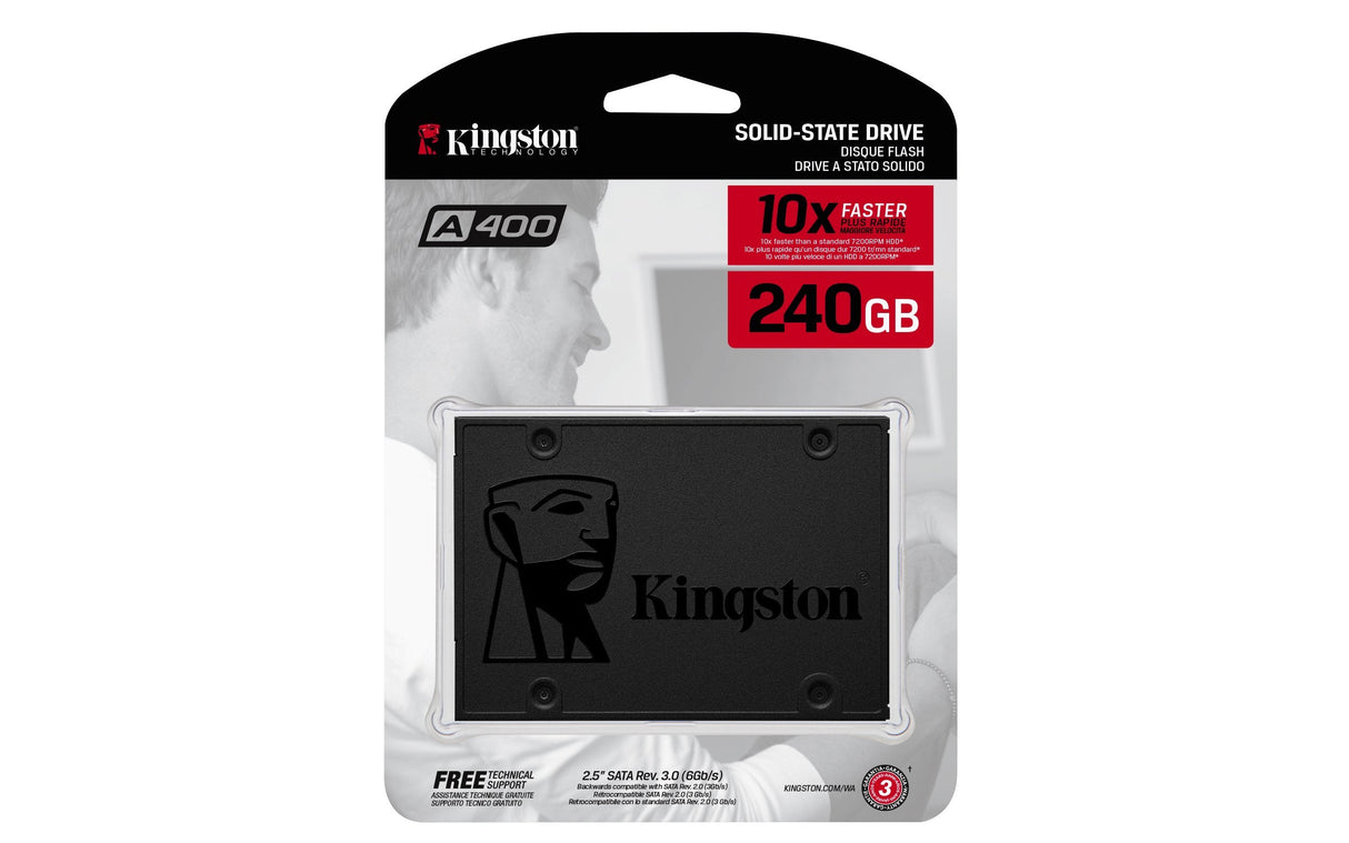 EAN 0740617261219 - Kingston Technology A400 240 GB 2.5" Serial ATA III TLC imagen 4