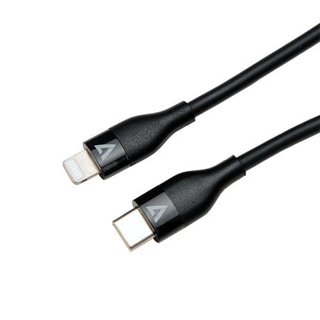 EAN 0662919111927 - V7 V7USBCLGT-1M cable de conector Lightning Negro imagen 3