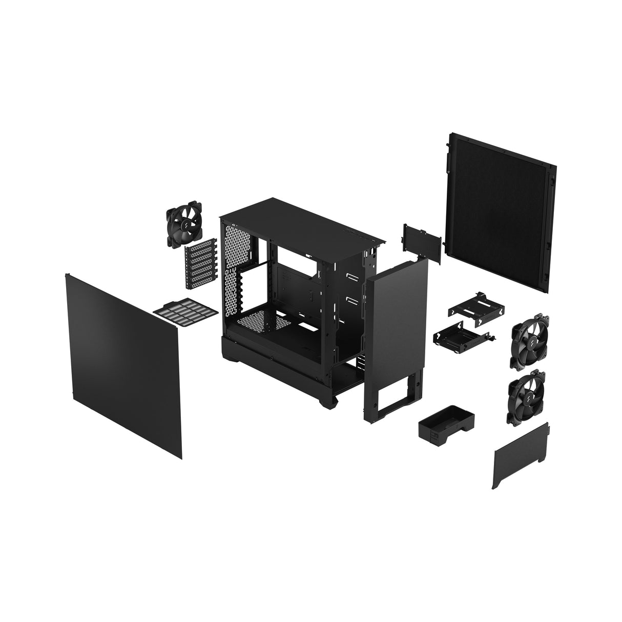 EAN 7340172703037 - Fractal Design Pop Silent Torre Negro imagen 2