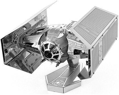 Maqueta 3d Metal Fascinations Star Wars Darth Vader Tie Advanced X1 Starfighter Montaje Sin Pegamento Ni Soldadura