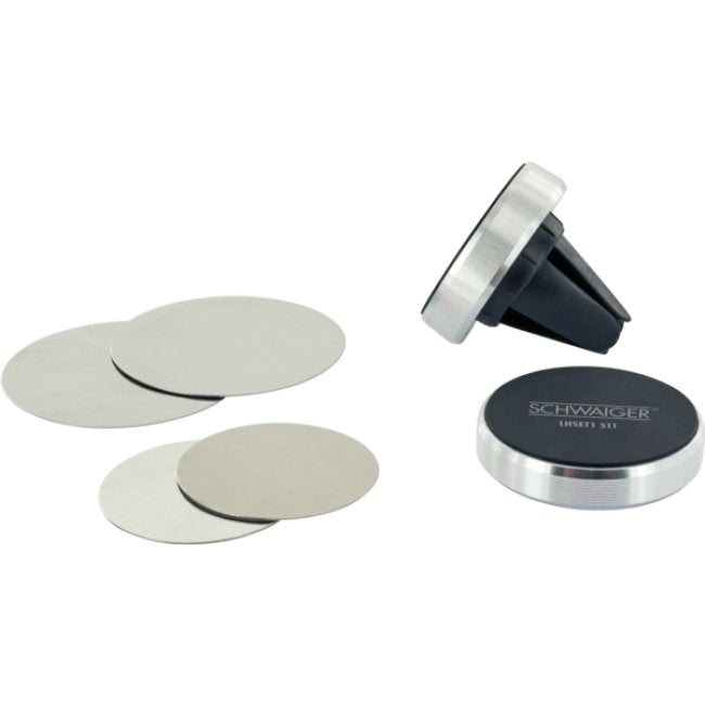 Schwaiger Lhset1 511 Soporte Teléfono Móvil/Smartphone Negro, Plata Soporte Pasivo