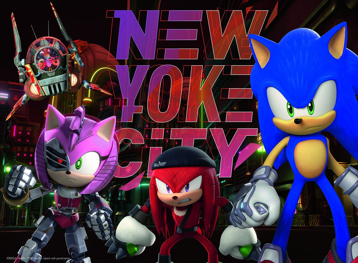 Puzzle Infantil Ravensburger Sonic Prime El Mundo Paralelo 300 Piezas 13384