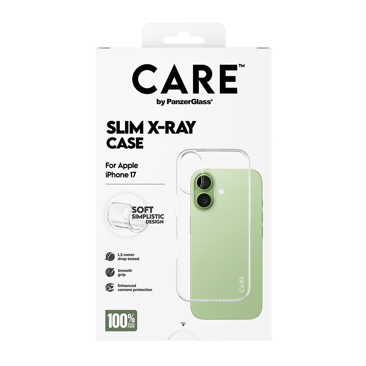 Panzerglass Care Fashionable Case Transparentee X-Ray Soft Basic Iphone 17