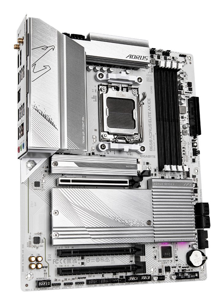 EAN 4719331859374 - GIGABYTE B650 AORUS ELITE AX ICE placa base AMD B650 Zócalo AM5 ATX imagen 2