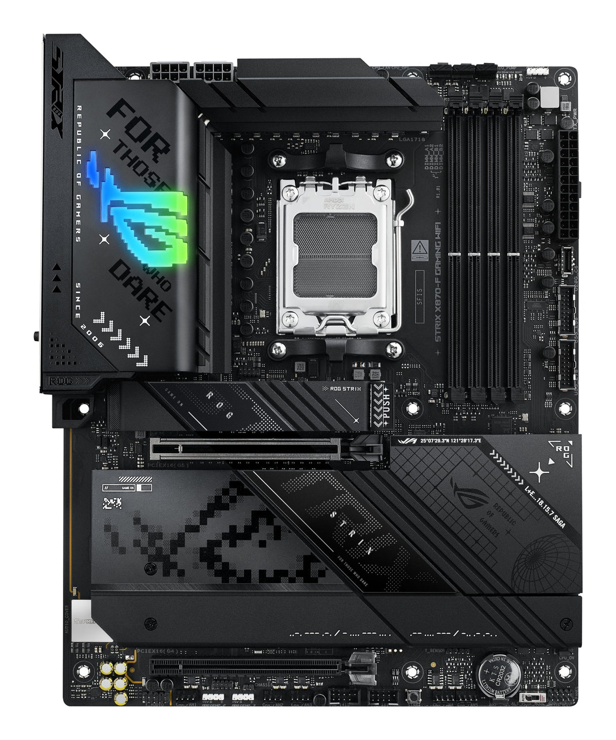 Asus Rog Strix X870-F Gaming Wifi Amd X870 Zócalo Am5 Atx