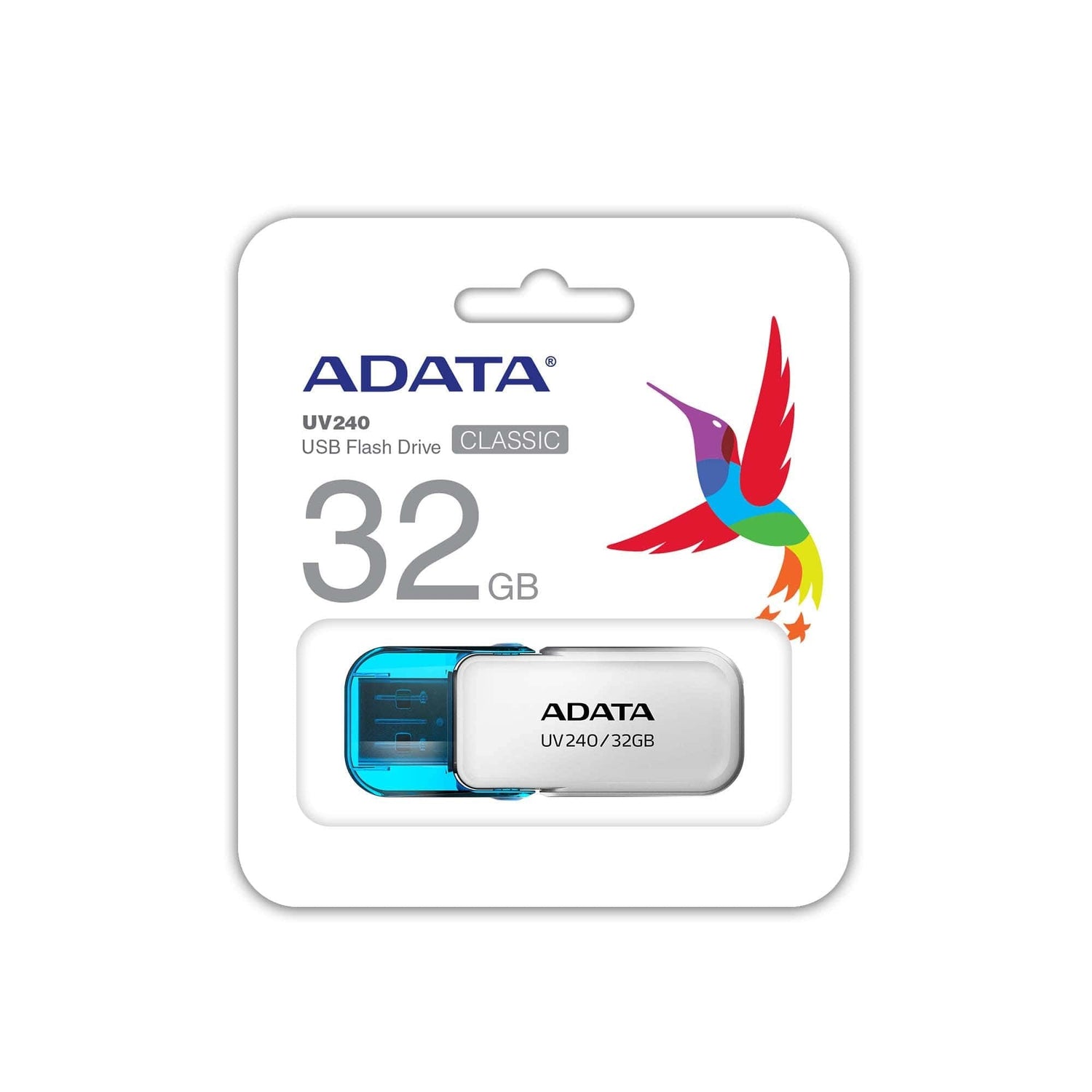 EAN 4713218465399 - ADATA UV240 unidad flash USB 32 GB USB tipo A 2.0 Blanco imagen 3