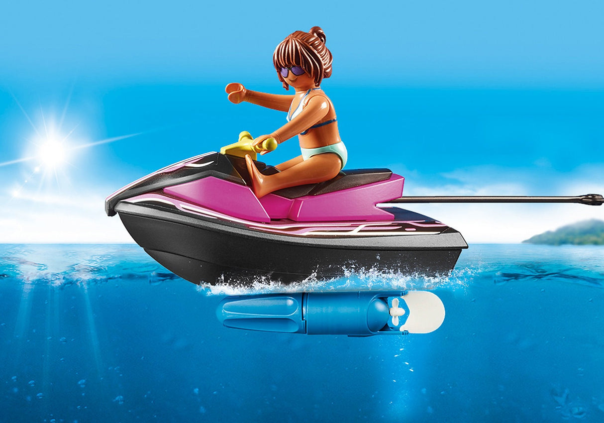 Playmobil 70906 Starter Pack Moto Agua Con Banana
