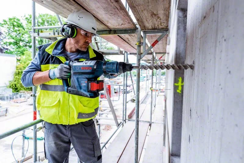 Bosch Professional Martillo Perforador A Bateria Biturbo Sds Max Gbh 18v 45 C 2x Bateria Procore18v 12.0ah 0611913002