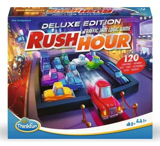 Piense En Diversión Rush Hour Deluxe, Juego De Mesa 76617