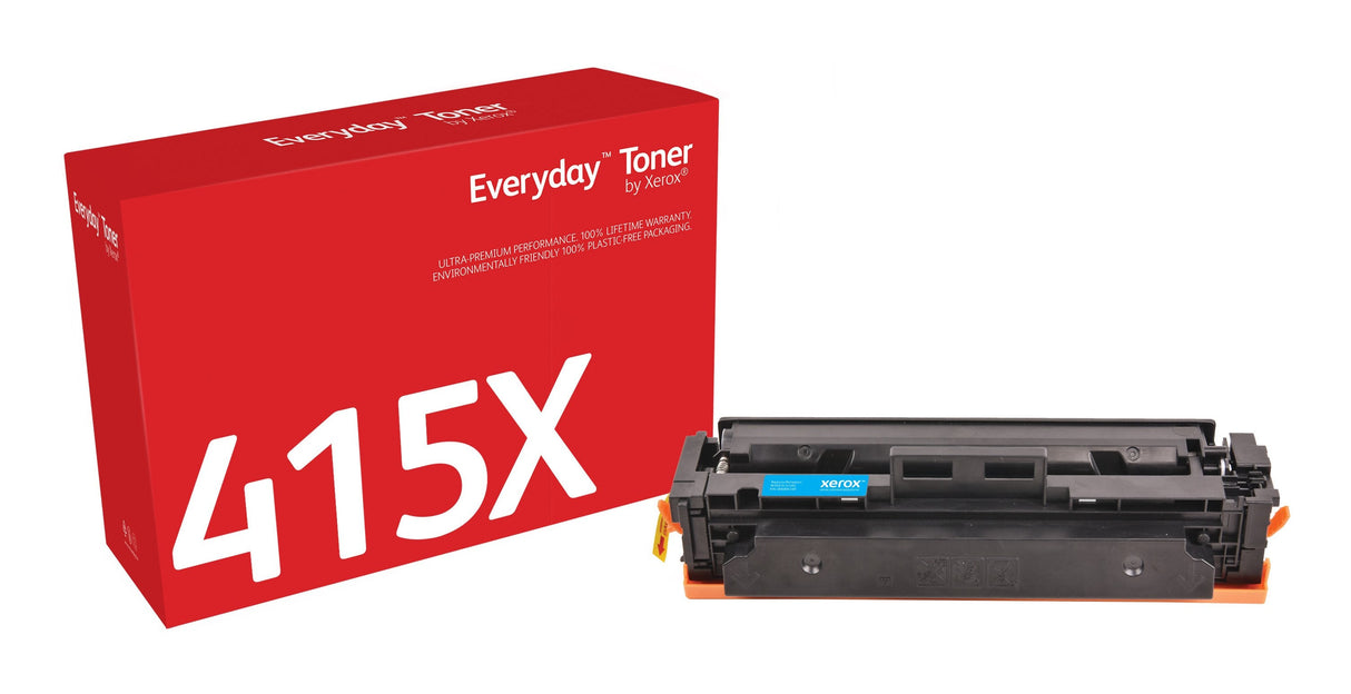 Tóner Xerox 006r04189 Compatible Con Hp W2031x Alta Capacidad 6000 Páginas Cian