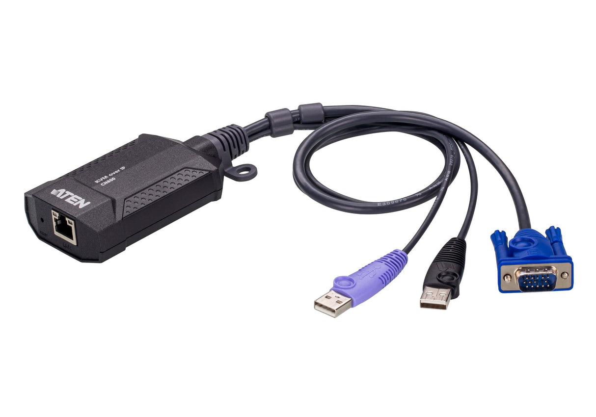 EAN 4710469349812 - ATEN CN800-AT interruptor KVM Negro, Púrpura imagen 1