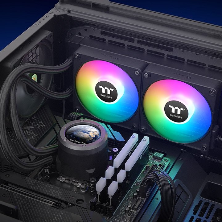 EAN 4711475641365 - Thermaltake CL-W414-PL12SW-A sistema de refrigeración para ordenador Procesador Kit de refrigeración líqu imagen 6