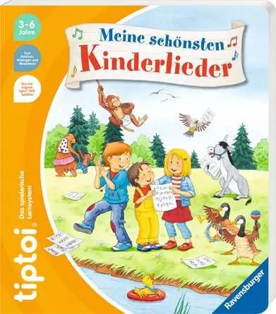 Ravensburger Tiptoi Mis Canciones Infantiles Más Bonitas, Libro De Aprendizaje 49262
