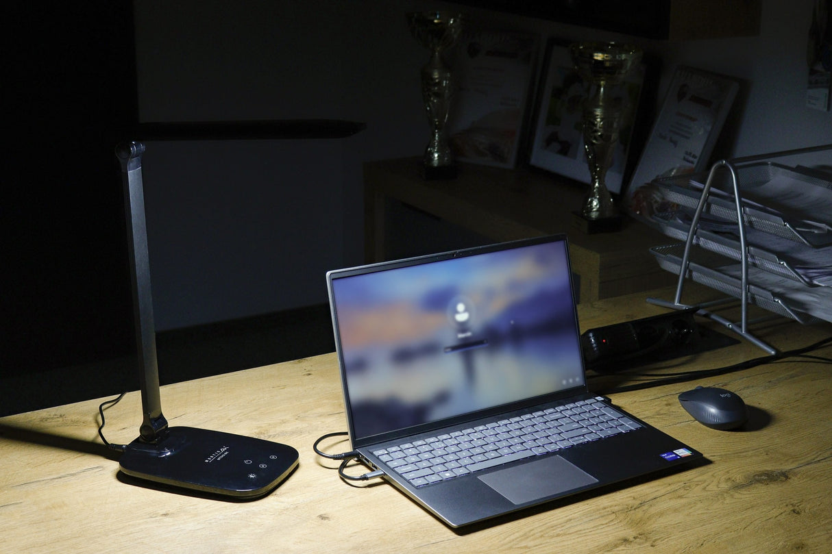 Montis Lampka Biurkowa Wielofunkcyjna Led Mt042-Bk Negro/Black Lámpara De Mesa 5,7 W F Negro