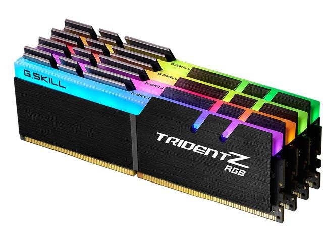 EAN 4713294220608 - G.Skill Trident Z RGB (For AMD) F4-3200C16Q-32GTZRX módulo de memoria 32 GB 4 x 8 GB DDR4 288-pin DIMM imagen 1
