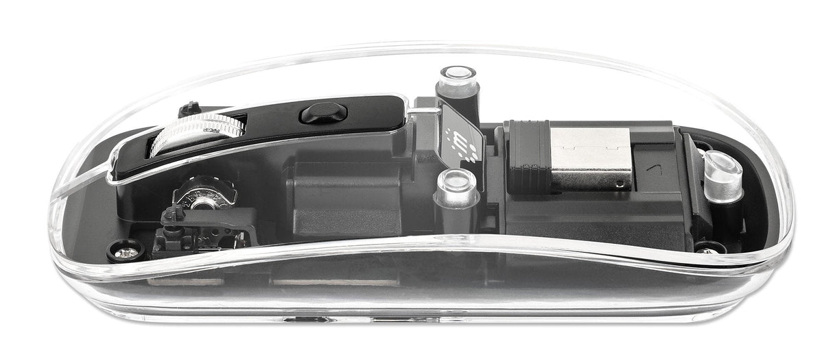 EAN 0766623190268 - Manhattan 190268 ratón Universal Ambidextro RF inalámbrico Óptico 1600 DPI imagen 10