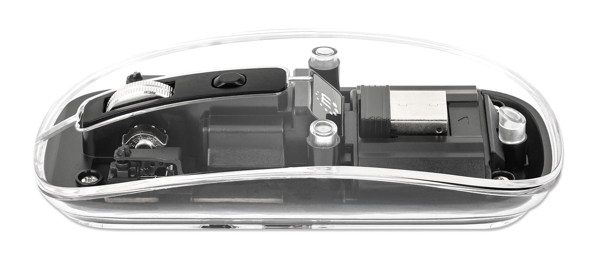 EAN 0766623190268 - Manhattan 190268 ratón Universal Ambidextro RF inalámbrico Óptico 1600 DPI imagen 10