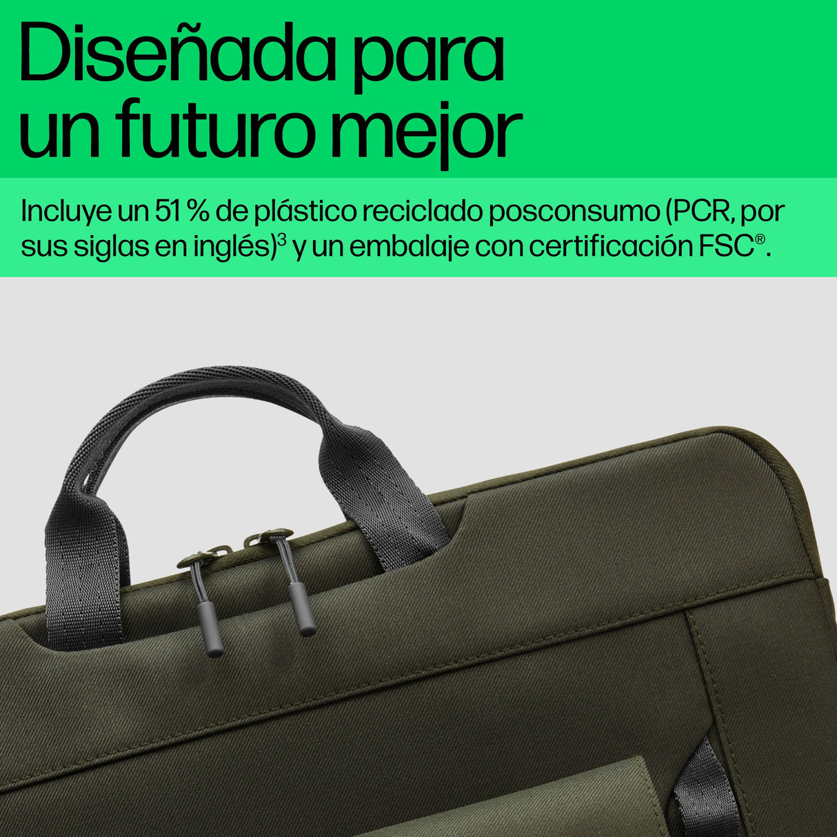 EAN 0197961660425 - HP 15.6 Modular Laptop Backpack 39,6 cm (15.6") Verde, Gris imagen 4