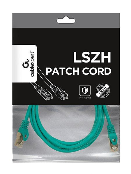 EAN 8716309098533 - Cablexpert PP6A-LSZHCU-G-2M cable de red Verde Cat6a S/FTP (S-STP) imagen 2
