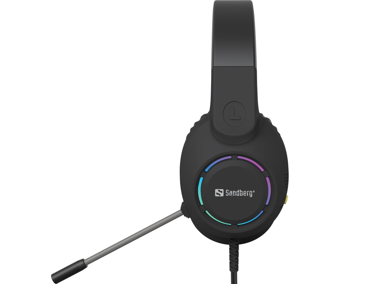 EAN 5705730126499 - Sandberg 126-49 auricular y casco Auriculares Alámbrico Diadema Juego USB tipo A Negro imagen 4