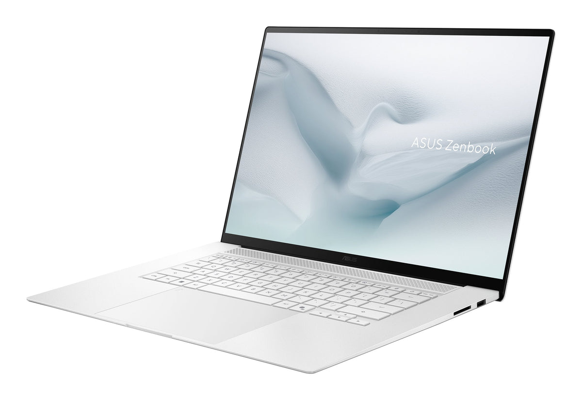 Portátil Asus Zenbook S 16 Um5606ga-Sr340w Copilot+ Pc, Ryzen Ai 9, 32gb, 1tb Ssd, 16" Oled, W11 - Blanco