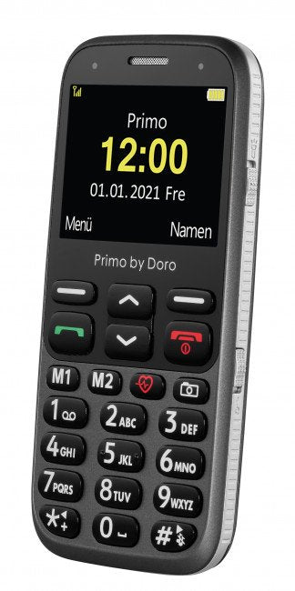 EAN 4260117674433 - Doro Primo 368 5,84 cm (2.3") 92 g Negro, Grafito Teléfono para personas mayores imagen 1