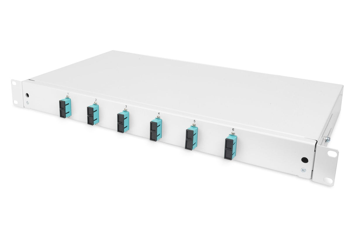 Digitus Caja De Empalme De Fibra De Vidrio, Equipada, Sc, Om3