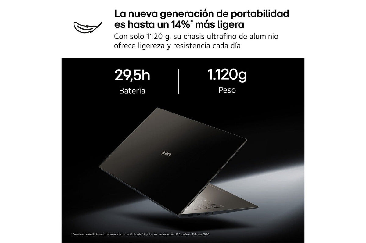 EAN 8806096879535 - LG Gram 14ZB90S-G.AX55BN ordenador portatil Intel Core Ultra 5 115U Portátil 35,6 cm (14") WUXGA 16 GB LP imagen 2