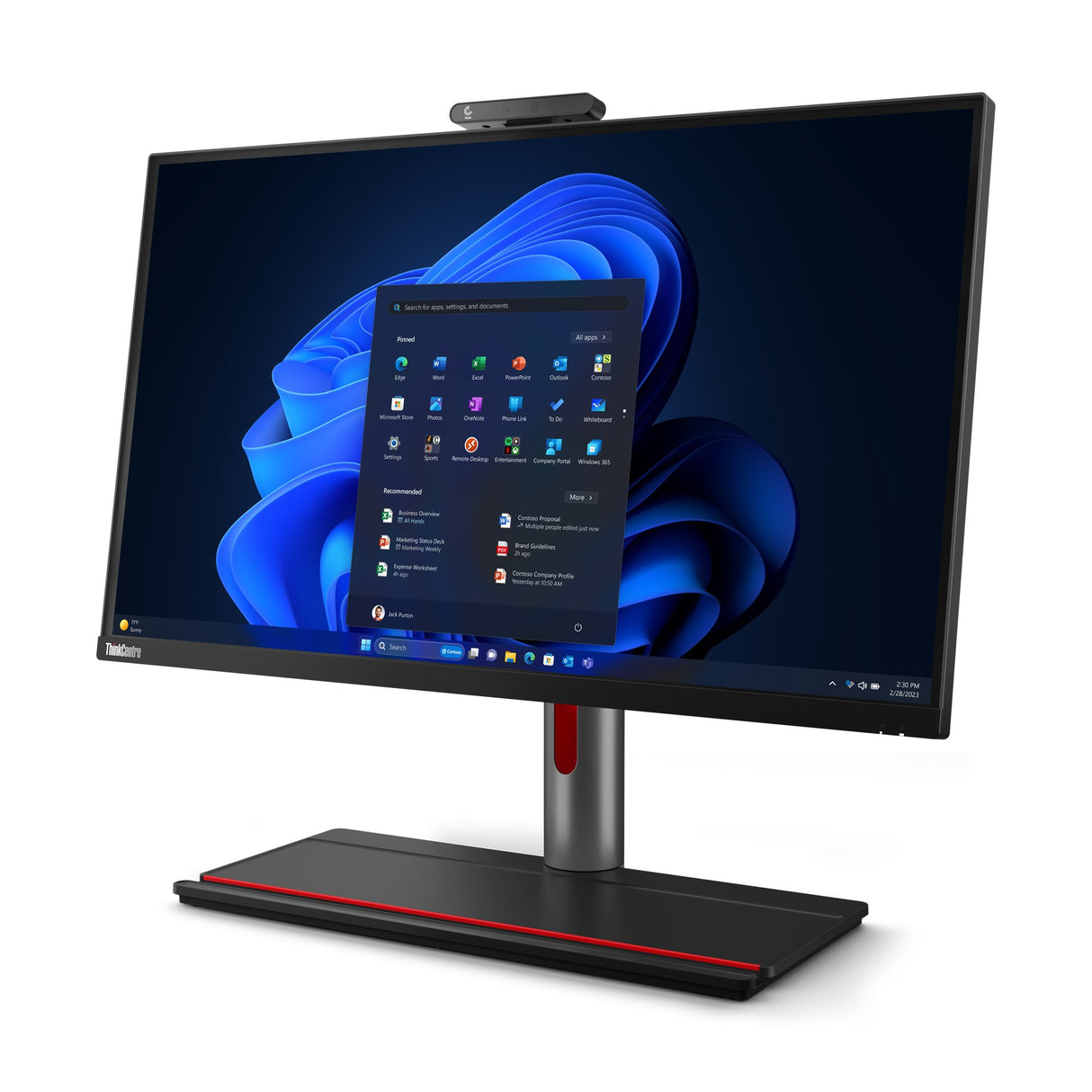 EAN 197532890541 - Lenovo ThinkCentre M90a Pro Gen 4 Intel® Core™ i7 i7-13700 68,6 cm (27") 2560 x 1440 Pixeles PC todo en un imagen 2
