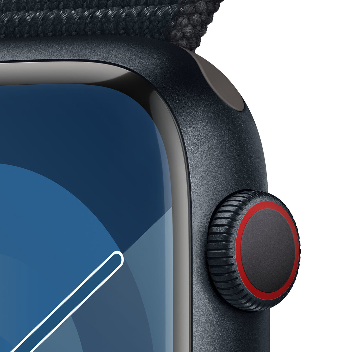 Apple Watch Series 9 Gps + Cellular 45mm Midnight Aluminium Case With Midnight Sport Loop