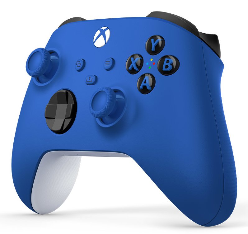Xbox Wlc M Branded Shock Blue Wrls