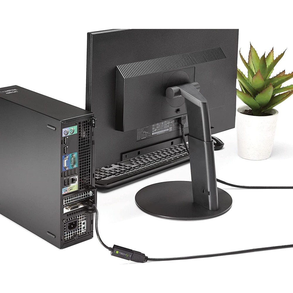 Techly Iadap Dp-Hdmif8k Adaptador De Displayport 1.4 Dp A Hdmi 8k*30hz M/F