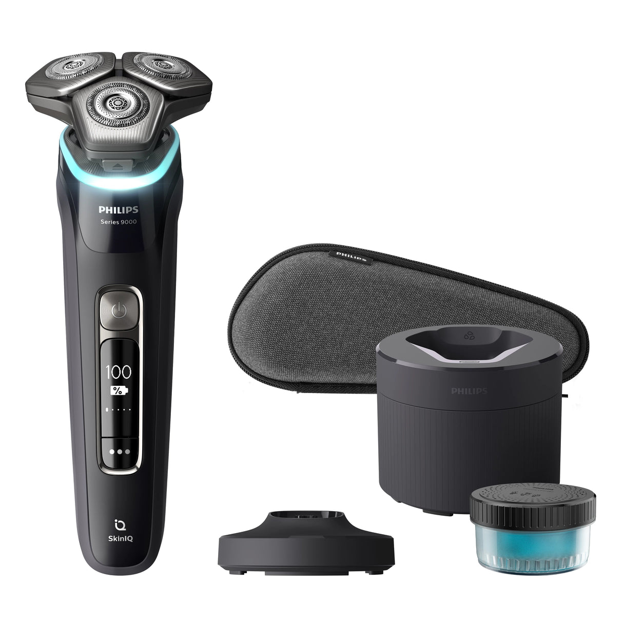 EAN 8720689017992 - Philips SHAVER Series 9000 S9976/55 afeitadora Máquina de afeitar de rotación Recortadora Negro imagen 2