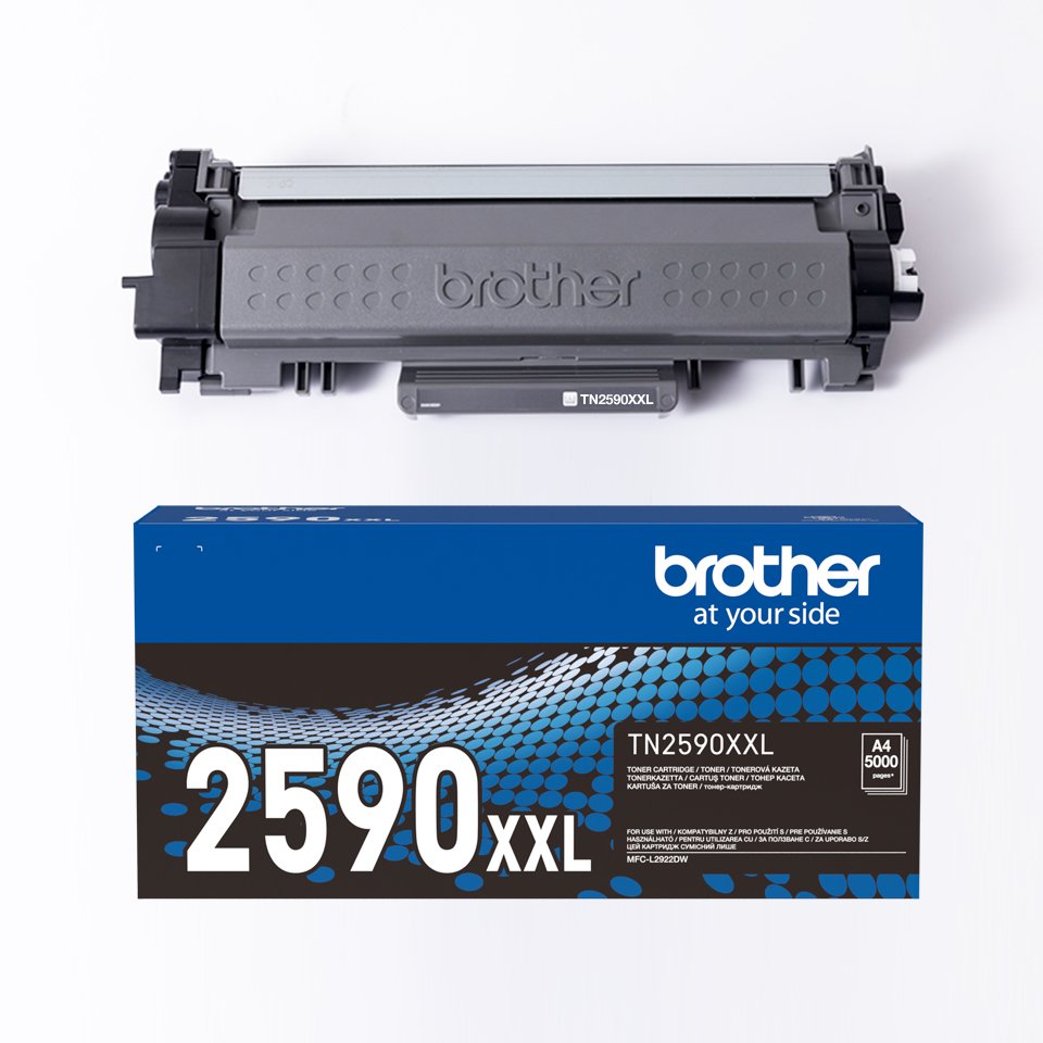 EAN 4977766830379 - Brother TN-2590XXL cartucho de tóner 1 pieza(s) Original Negro imagen 2