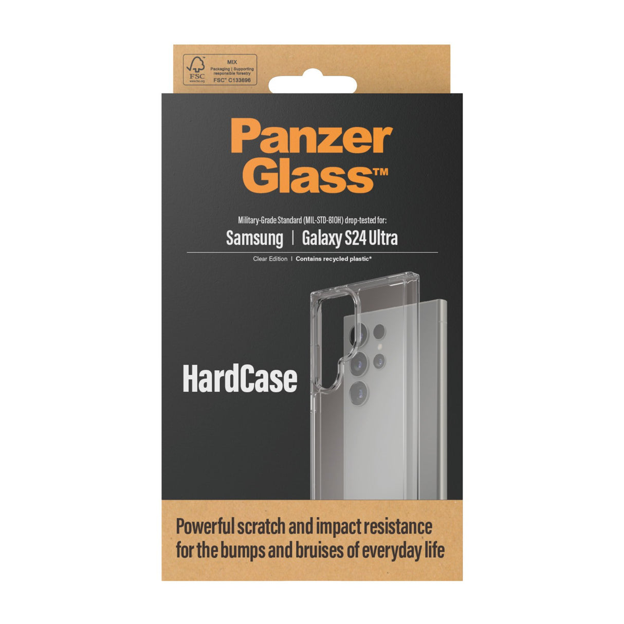 EAN 5711724012150 - PanzerGlass ® HardCase Transparent Samsung Galaxy S24 Ultra funda para teléfono móvil Transparente imagen 3