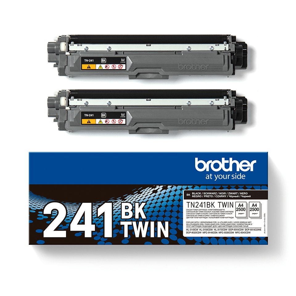 EAN 4977766812795 - Brother TN-241BKTWIN cartucho de tóner 2 pieza(s) Original Negro imagen 4
