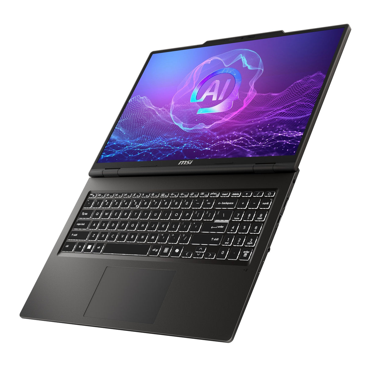 Msi Venturepro 16 A2rwfg-001fr Intel Core 7 240h Netbook 40,6 Cm (16) 2k 16 Go Ddr5-Sdram 512 Go Ssd Nvidia Geforce Rtx 5060 Wi-Fi 6e (802.11ax) Windows 11 Home Gris