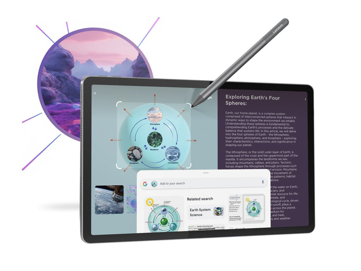 Tablet Lenovo Idea Tab 11 2.5k Mediatek Dimensity 6300 6gb 128gb Android 15 Luna Grey 2y Warranty