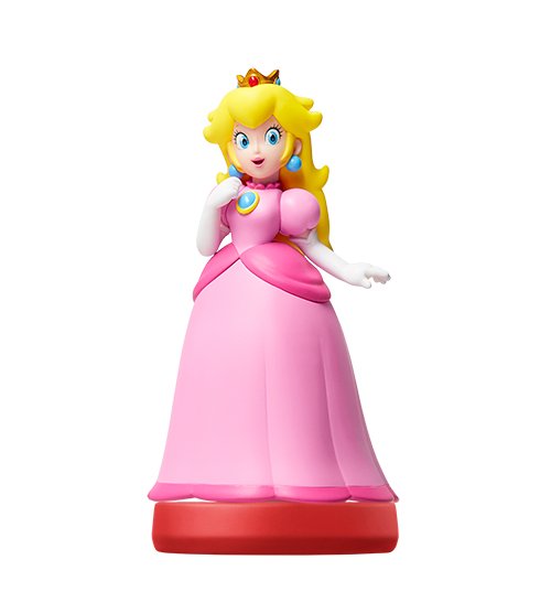 Figura Nintendo Amiibo Super Mario Peach Colleccion Super S