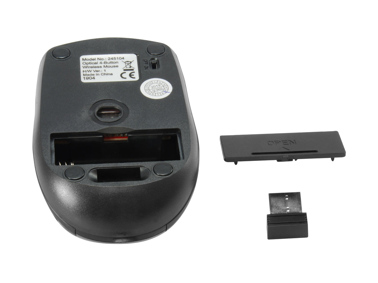 EAN 4015867208557 - Equip 245104 ratón Viajes Ambidextro RF inalámbrico Óptico 1600 DPI imagen 6