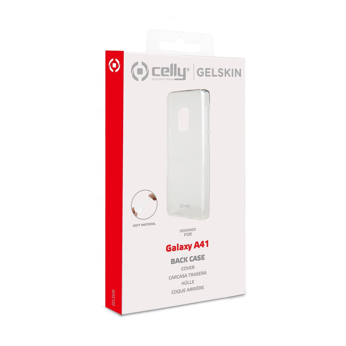 Celly Cover Samsung A41 Transparent