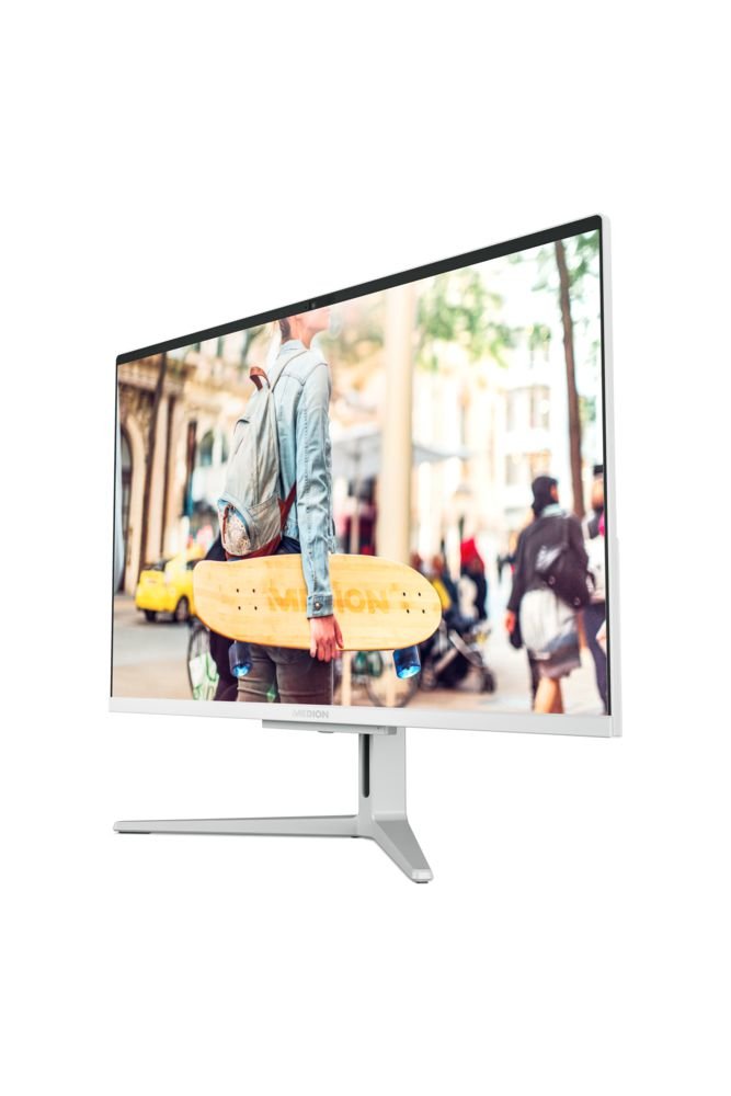 All In One Medion Akoya E23405 Md62581 23.8" 1920 X 1080 Pixeles 4 Gb Ddr4-Sdram 128 Gb Ssd W11 Home Wi-Fi 5 (802.11ac) Plata