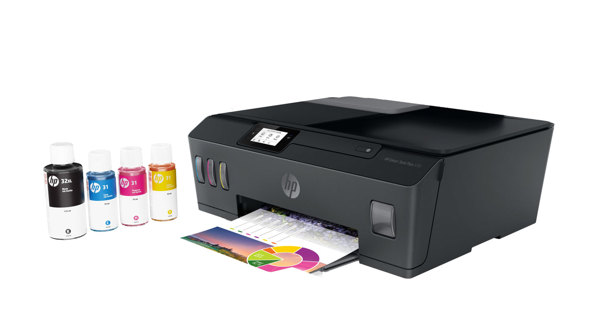 EAN 0193424413348 - HP Smart Tank Plus 570 Wireless All-in-One Inyección de tinta térmica A4 4800 x 1200 DPI 11 ppm imagen 8