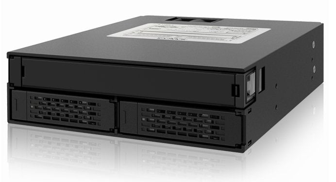 EAN 4711132868968 - Icy Dock MB994IPO-3SB panel bahía disco duro 2x 2,5" Bandeja para disco duro Negro imagen 1
